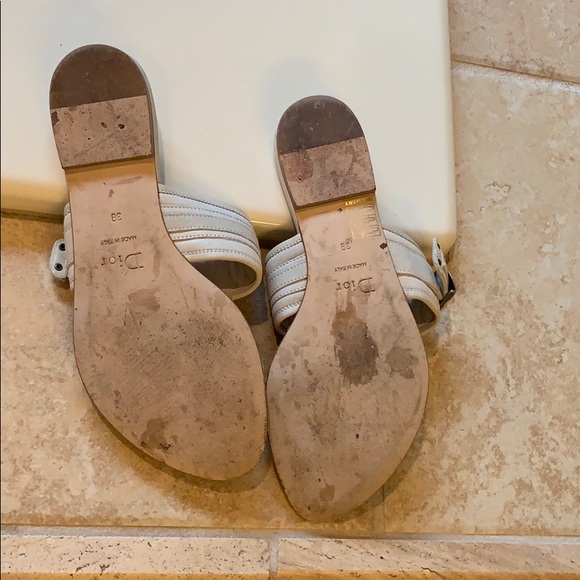 FINAL PRICE! Like new Dior sandals sz 38 - Picture 3 of 5